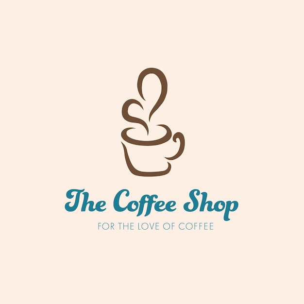 Logotipo de cafetería