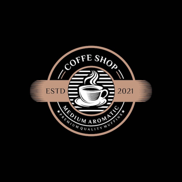 Logotipo de cafetería