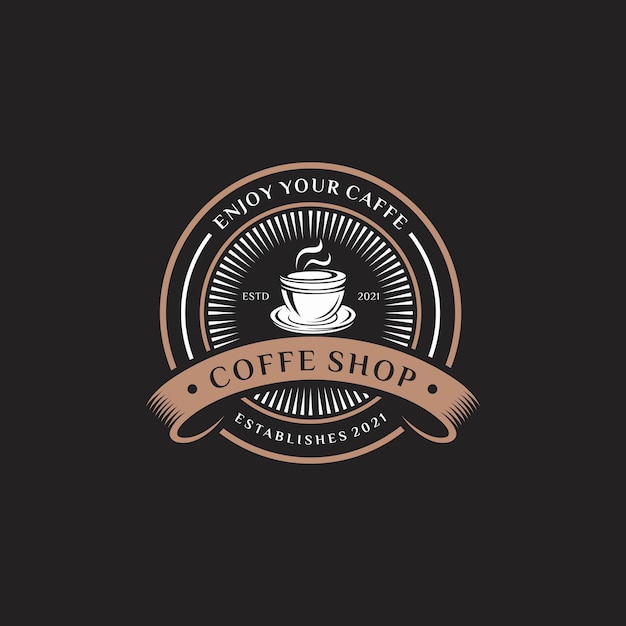 Logotipo de cafetería