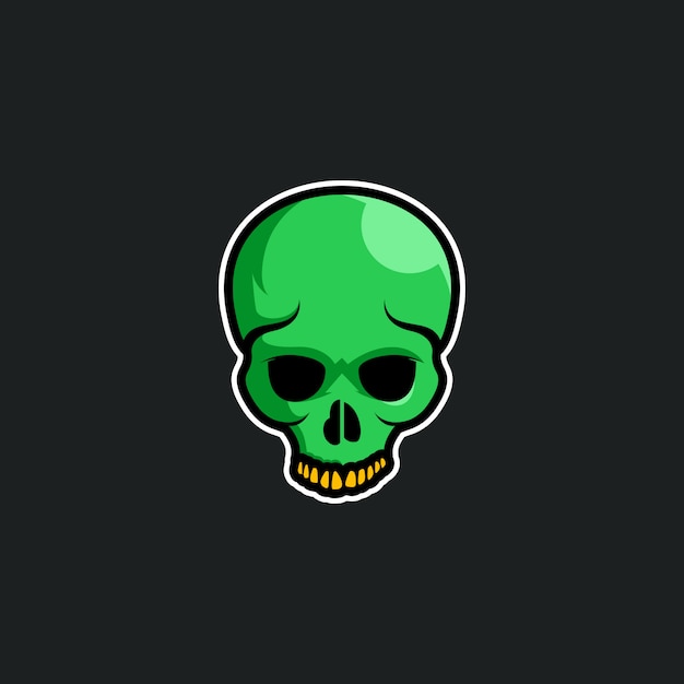logotipo de calavera