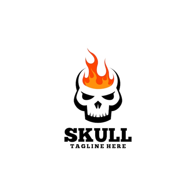 logotipo de calavera