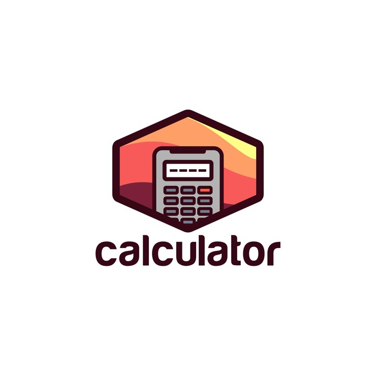 Vector logotipo de la calculadora
