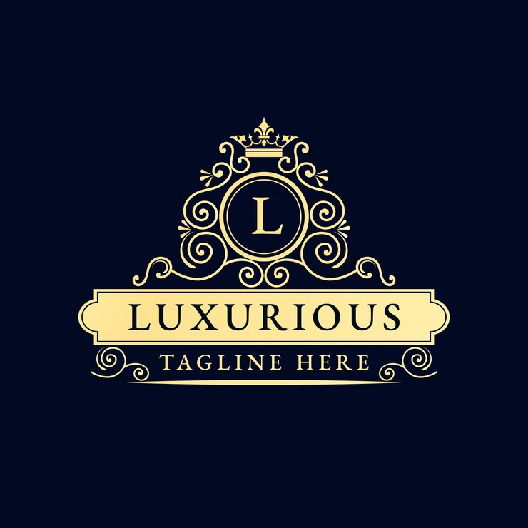 Vector logotipo caligráfico victoriano de lujo retro antiguo con marco ornamental adecuado para barbero vino carft tienda de cerveza spa salón boutique restaurante antiguo hotel resort clásico marca real
