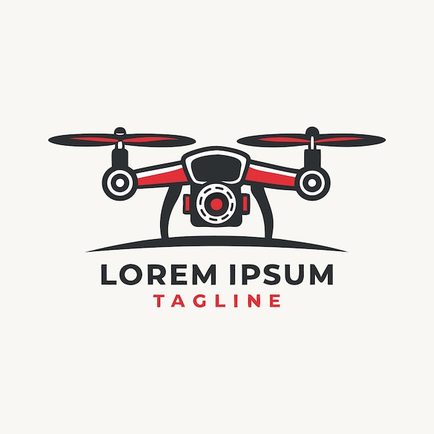 Logotipo de cámara de drones