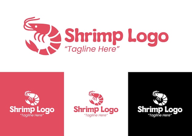 El logotipo de los camarones