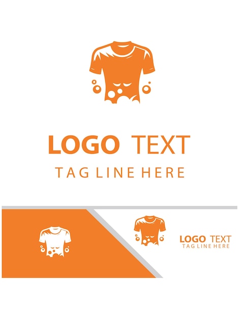 Logotipo de la camisa de lavado