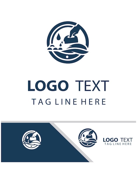 Logotipo de la camisa de lavado