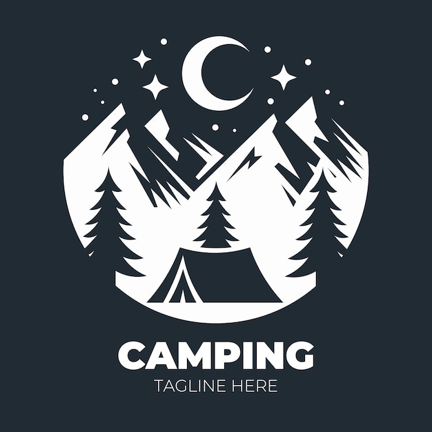 El logotipo del campamento