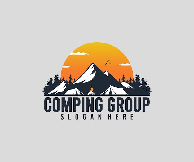 El logotipo del campamento