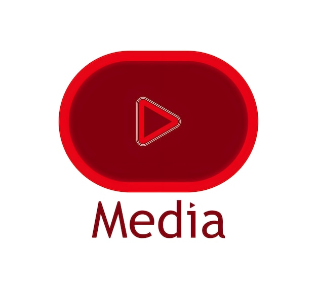 El logotipo del canal de medios