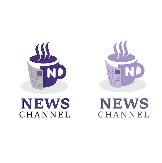 El logotipo del canal de noticias