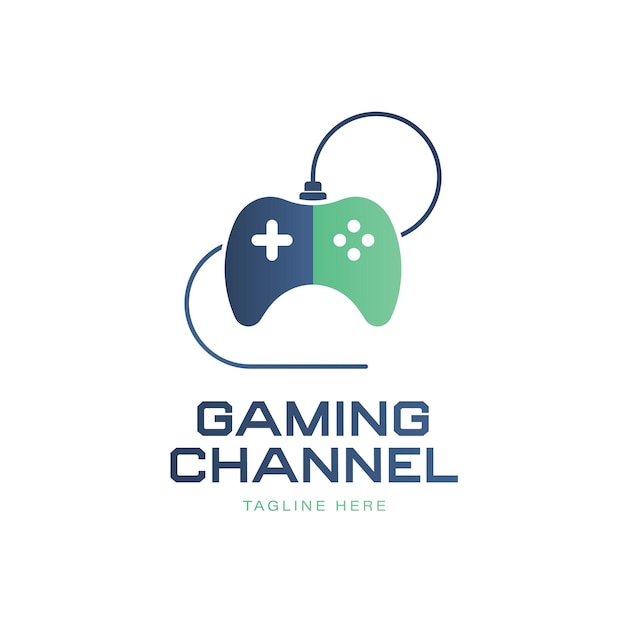 un logotipo para un canal de videojuegos