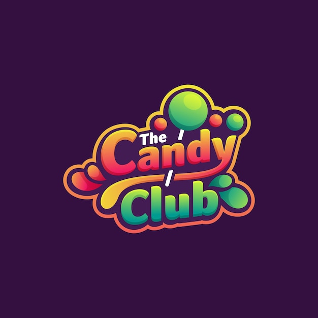 Logotipo candy club