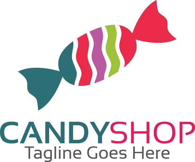 Logotipo de candy shop