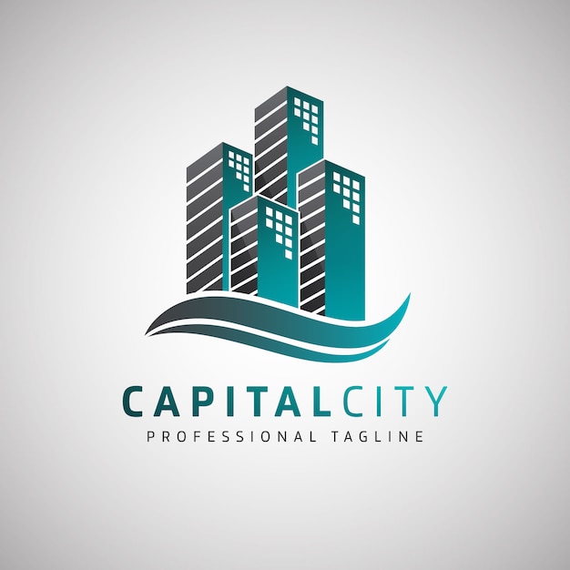 Logotipo de capital city real estate