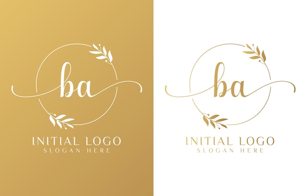 Vector un logotipo de la cara de la belleza