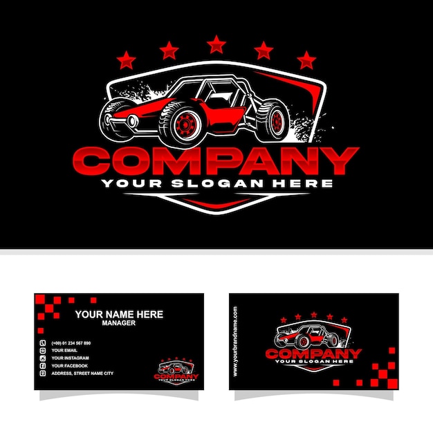 Logotipo carrera buggy