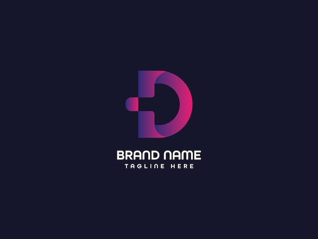 logotipo de carta para su empresa e identidad