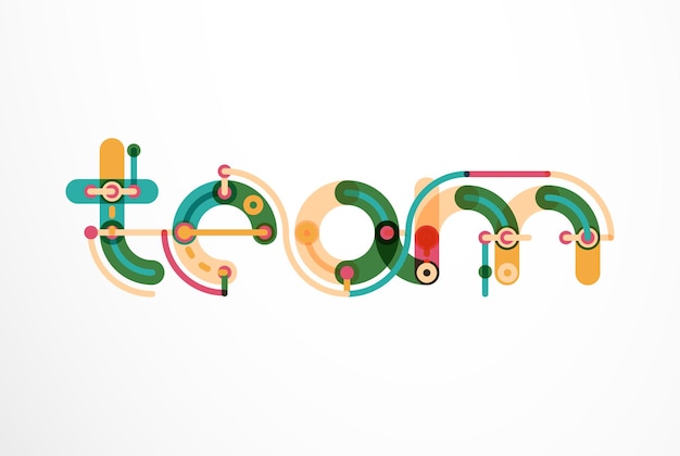 Logotipo de carta vectorial