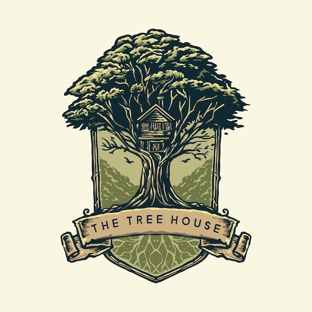 Logotipo para la casa del árbol.