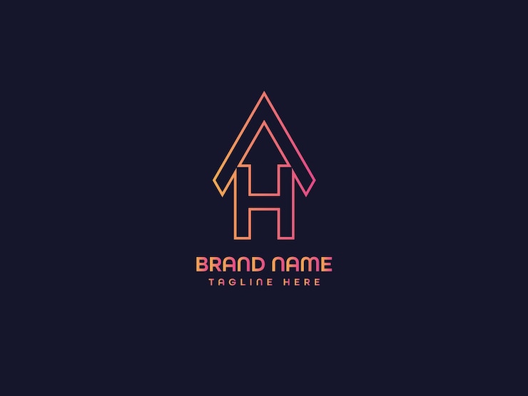 logotipo de la casa y la letra h