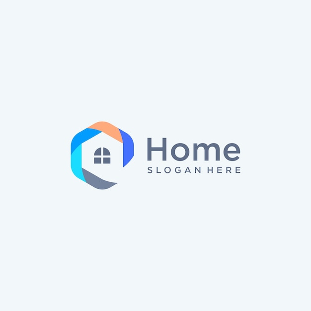 Logotipo de la casa moderna