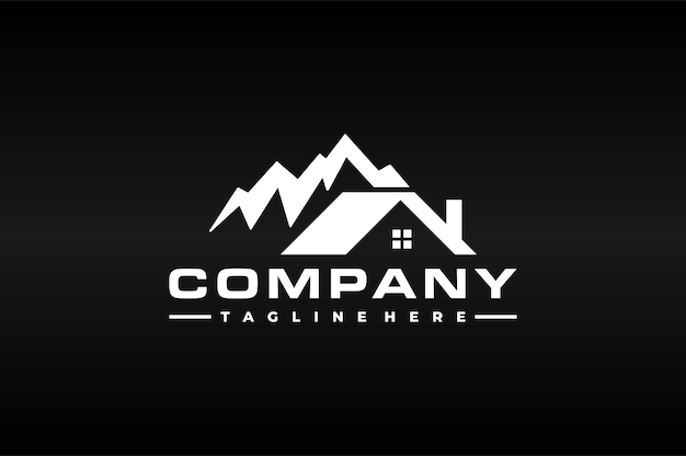 Logotipo de la casa de montaña
