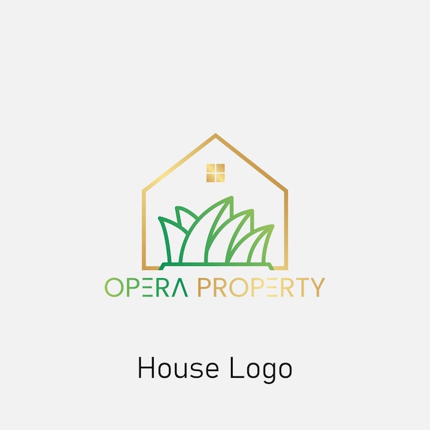 Logotipo de la casa para su casa y negocio