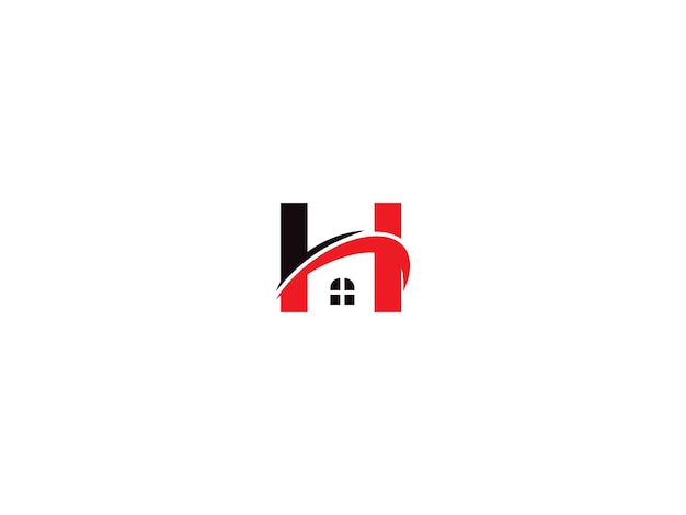El logotipo de la casa Vector H