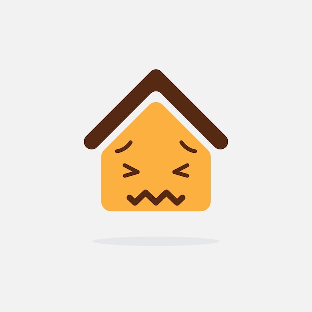 logotipo de la casa vectorial