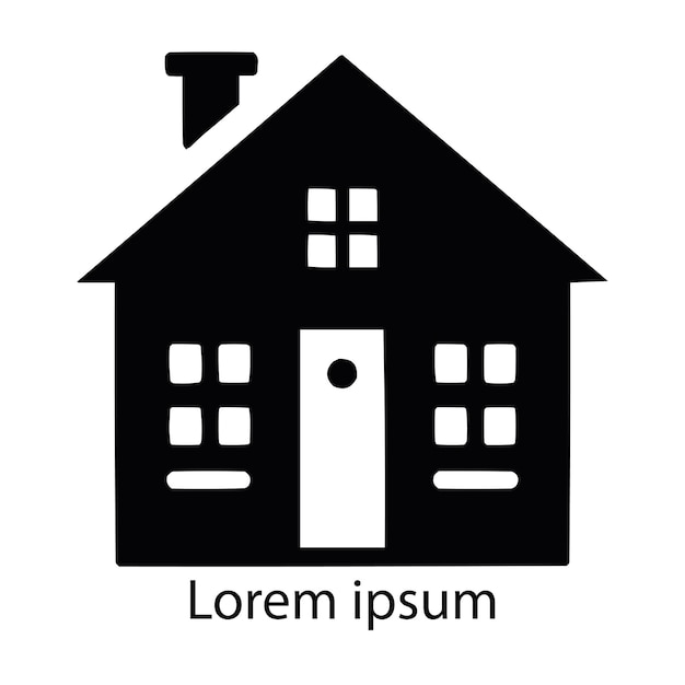 logotipo de casa