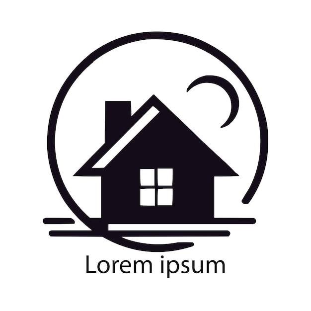 logotipo de casa