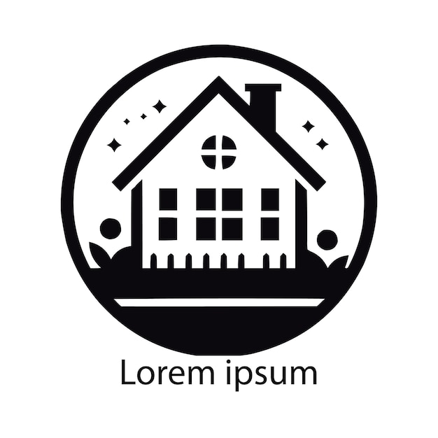 logotipo de casa