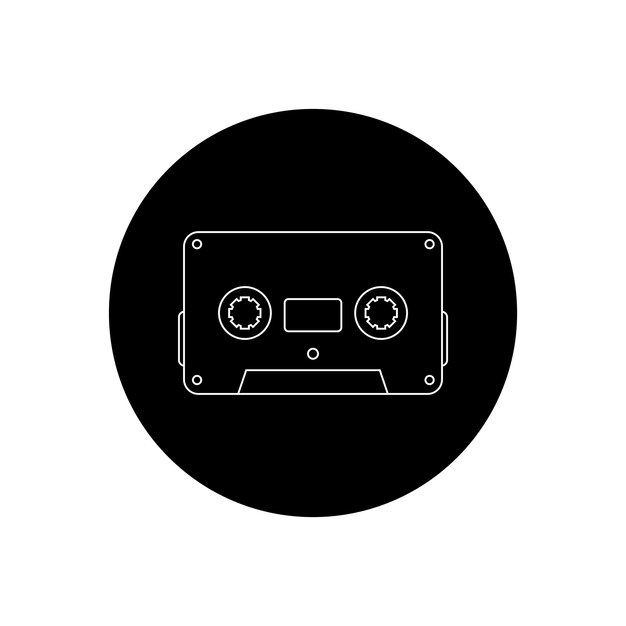 El logotipo de la cassette