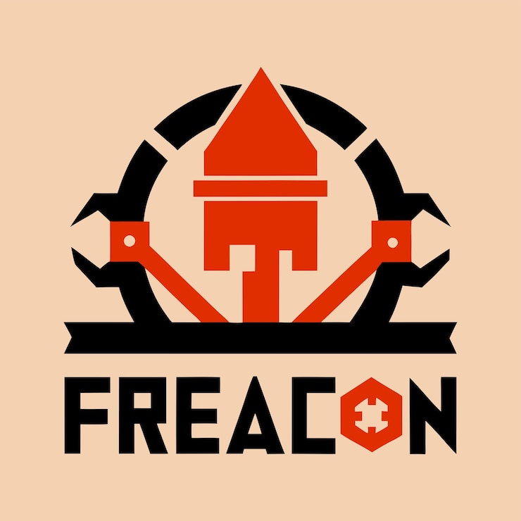 Vector un logotipo para un castillo con un edificio en el medio