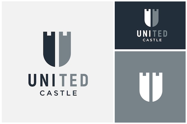 Un logotipo para el castillo unido.