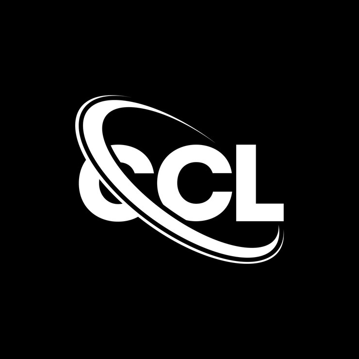 Vector el logotipo ccl (literatura ccl) diseño del logotipo de la letra ccl iniciales: logotipo ccl vinculado con círculo y monograma en mayúscula logotipo de ccl tipografía para negocios tecnológicos y marca inmobiliaria