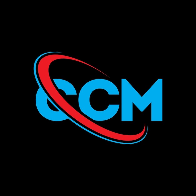 El logotipo CCM, la letra CCM, el diseño del logotipo de la carta CCM, las iniciales CCM, unido por un círculo y un monograma en mayúscula, la tipografía CCM para el negocio de la tecnología y la marca inmobiliaria.