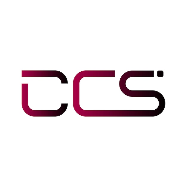 El logotipo CCS, la letra inicial, el monograma, la marca, el diseño de identidad, el símbolo gráfico, el gradiente minimalista moderno.