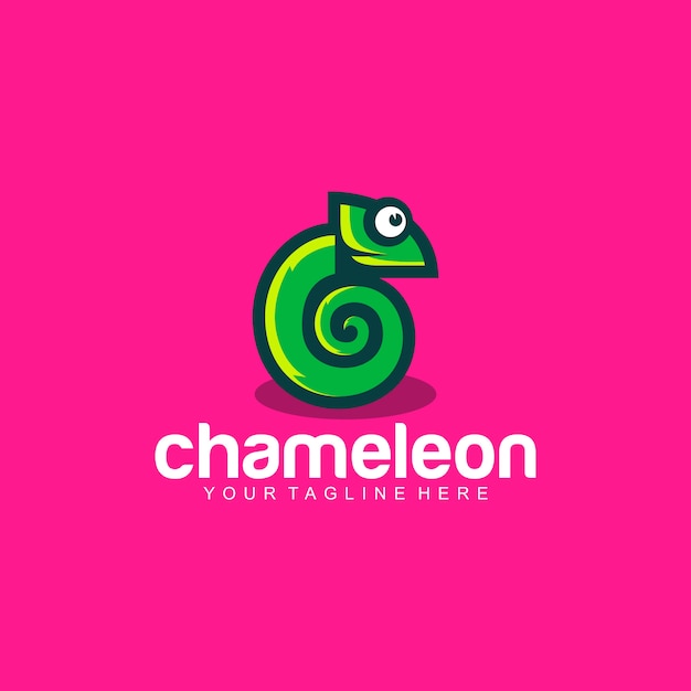 Vector logotipo de chameleon