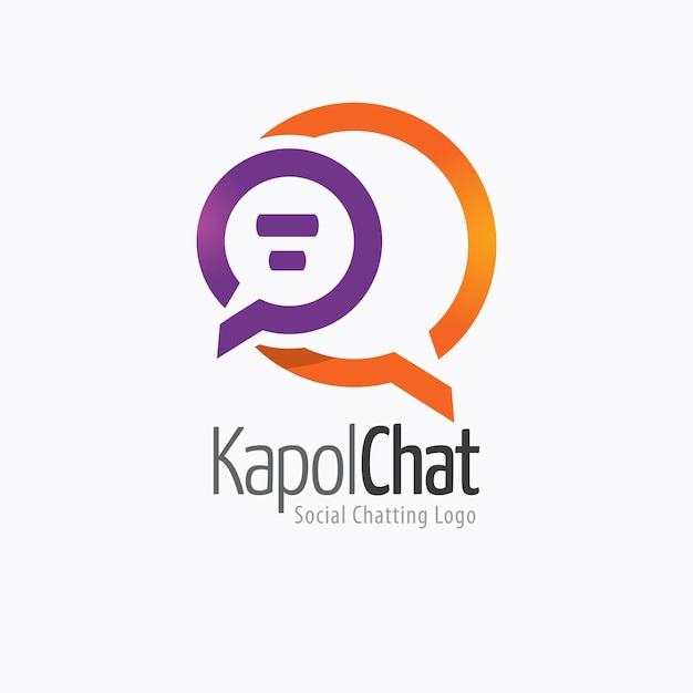 Logotipo de chat social de Caouple Chat