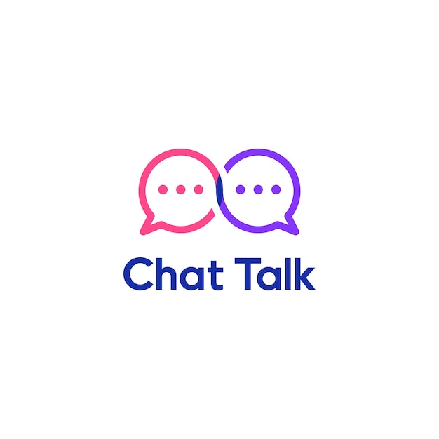 El logotipo del chat