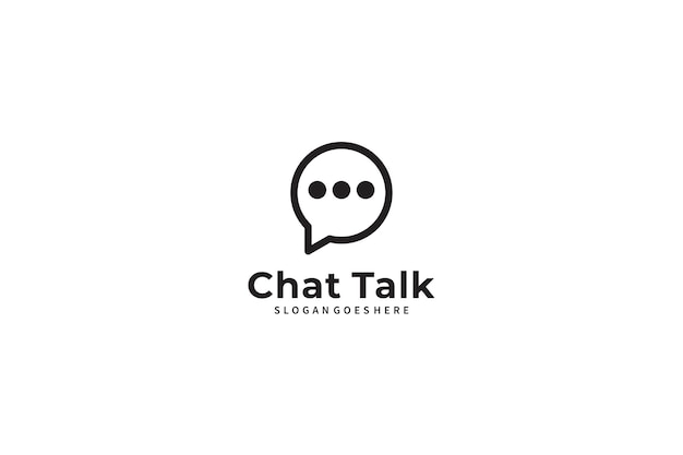 El logotipo del chat