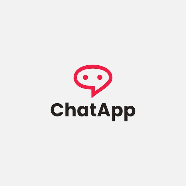 El logotipo de ChatApp