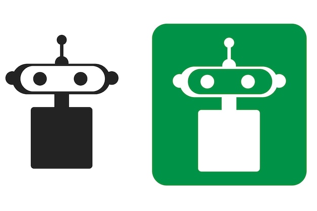 Logotipo de Chatbot con cabeza de robot ChatGPT Ícono de Chatbot Inteligencia artificial OpenAI ChatGPT Ícono de OpenAI Inteligencia artificial IA inteligente Asistente virtual inteligente Bot Servicio de atención al cliente Chat Bot