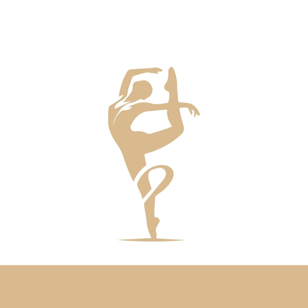 El logotipo de las chicas que bailan