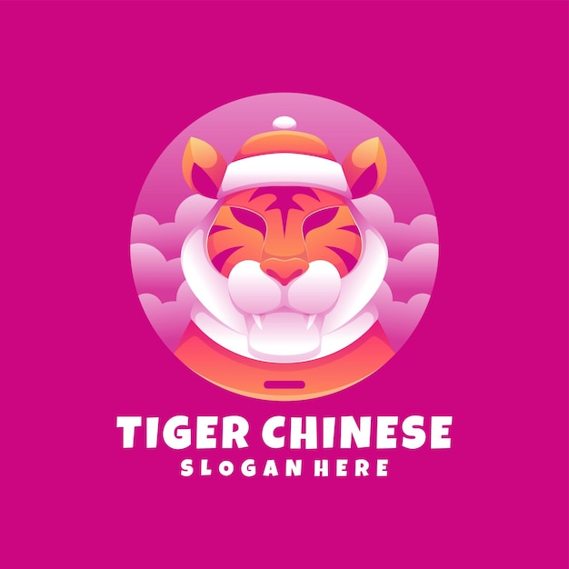 Logotipo chino tigre