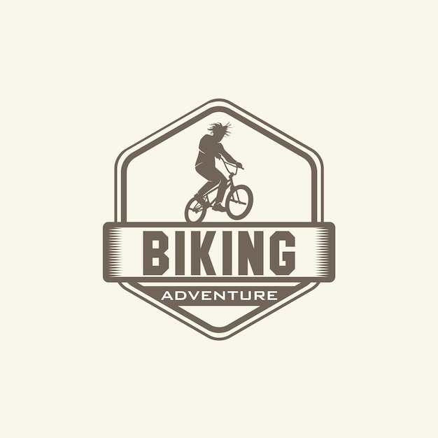 Logotipo de ciclismo