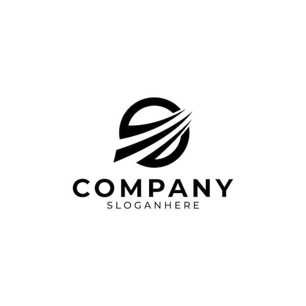 Logotipo del círculo abstracto