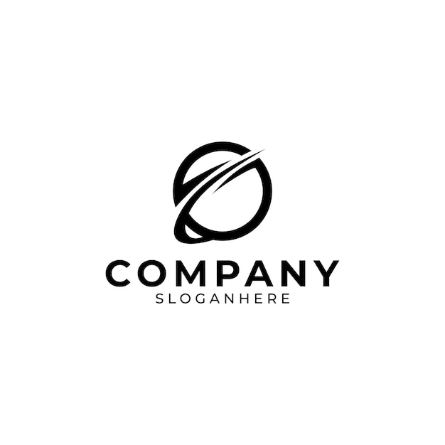 Logotipo del círculo abstracto